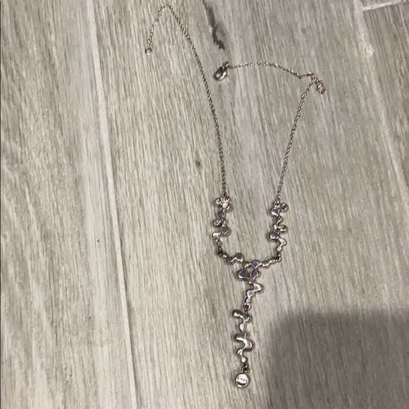 Beautiful Lia Sophia Pink Rhinestone Necklace - Picture 5 of 5